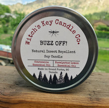 Load image into Gallery viewer, BUZZ OFF! Insect Repellent Candle ~40hr