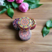 Load image into Gallery viewer, Mandala ~ infused with mini crystals ~ 30+ Hours