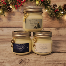Load image into Gallery viewer, Farmhouse Winter Collection Trio ~ 3 Soy Candles
