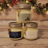 Farmhouse Winter Collection Trio ~ 3 Soy Candles