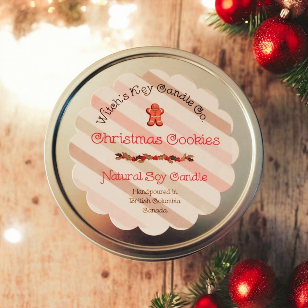 Christmas Cookie Tin ~       mouthwatering scents