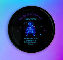 Load image into Gallery viewer, Limit edition Zodiac 13oz Birthday Candle w/gift box
