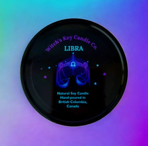 Limit edition Zodiac 13oz Birthday Candle w/gift box