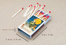 Load image into Gallery viewer, Whimsical matchboxes with wooden matches
